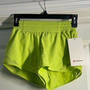 Lululemon Athletica Hotty Hot Sour Grape Athletic Shorts High-Rise-2.5"